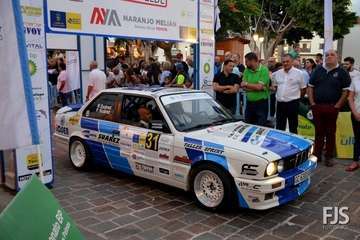 San Juan, escenario de la protocolaria ceremonia de salida del Rallye de Telde (Foto Francisco Javier Santana)